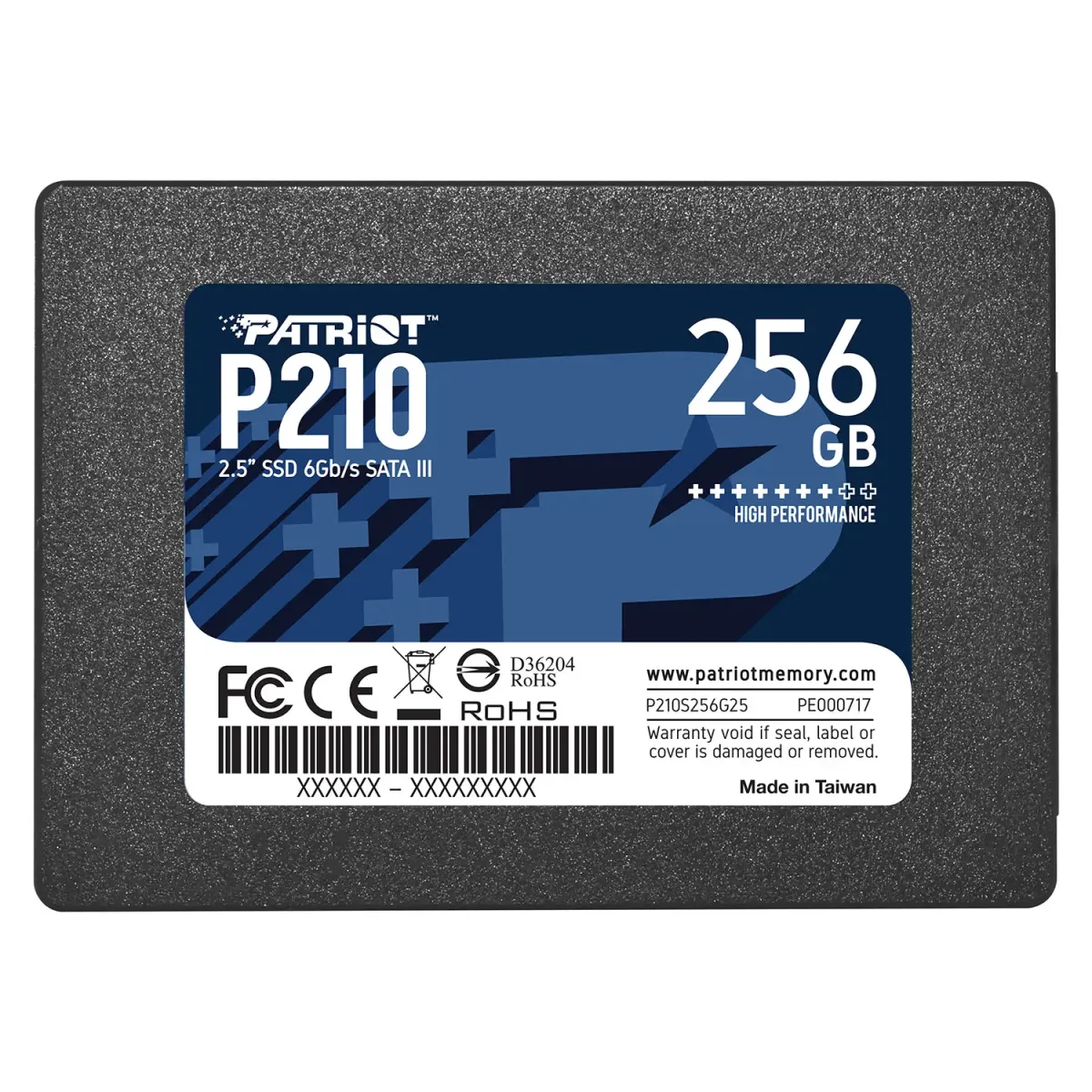 Patriot SSD P210 256GB 2.5"