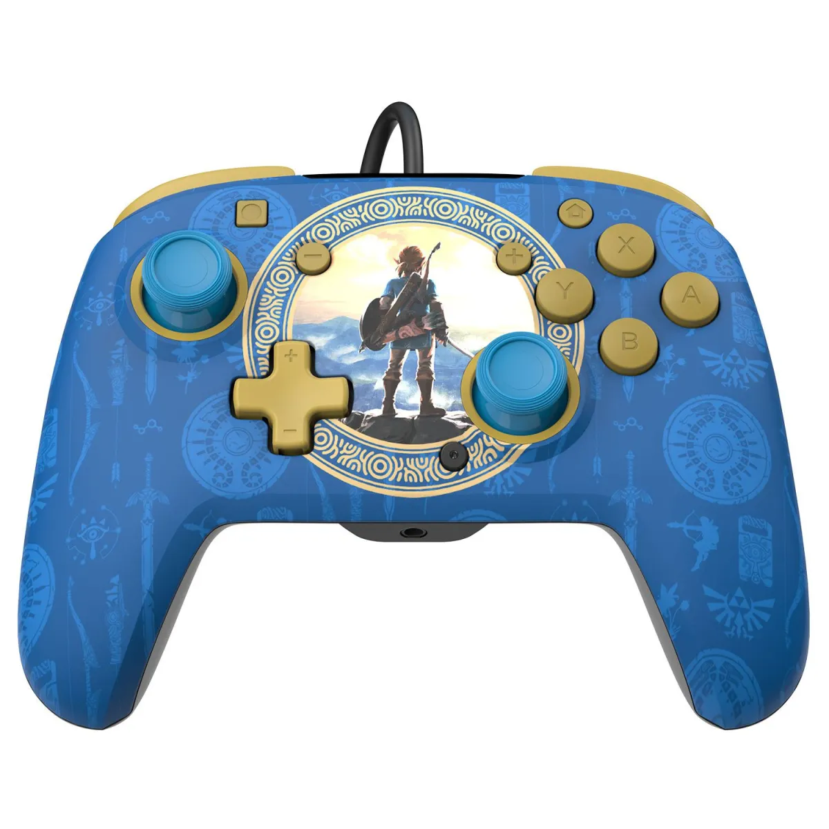 PDP Controller Rematch Hyrule Blue