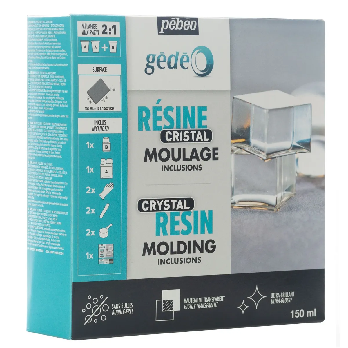 Pebeo Κρυσταλλική Ρητίνη 150ml Gedeo