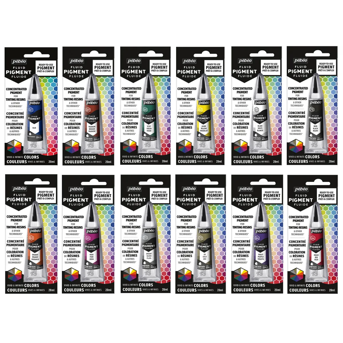 Pebeo Χρώμα για ρητίνη 20ml