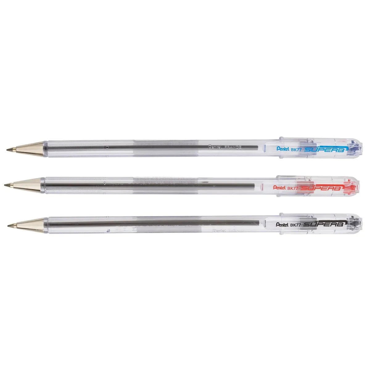 Pentel Στυλό Διαρκείας Superb Με Κλιπ & Πάχος Μύτης 0.7mm
