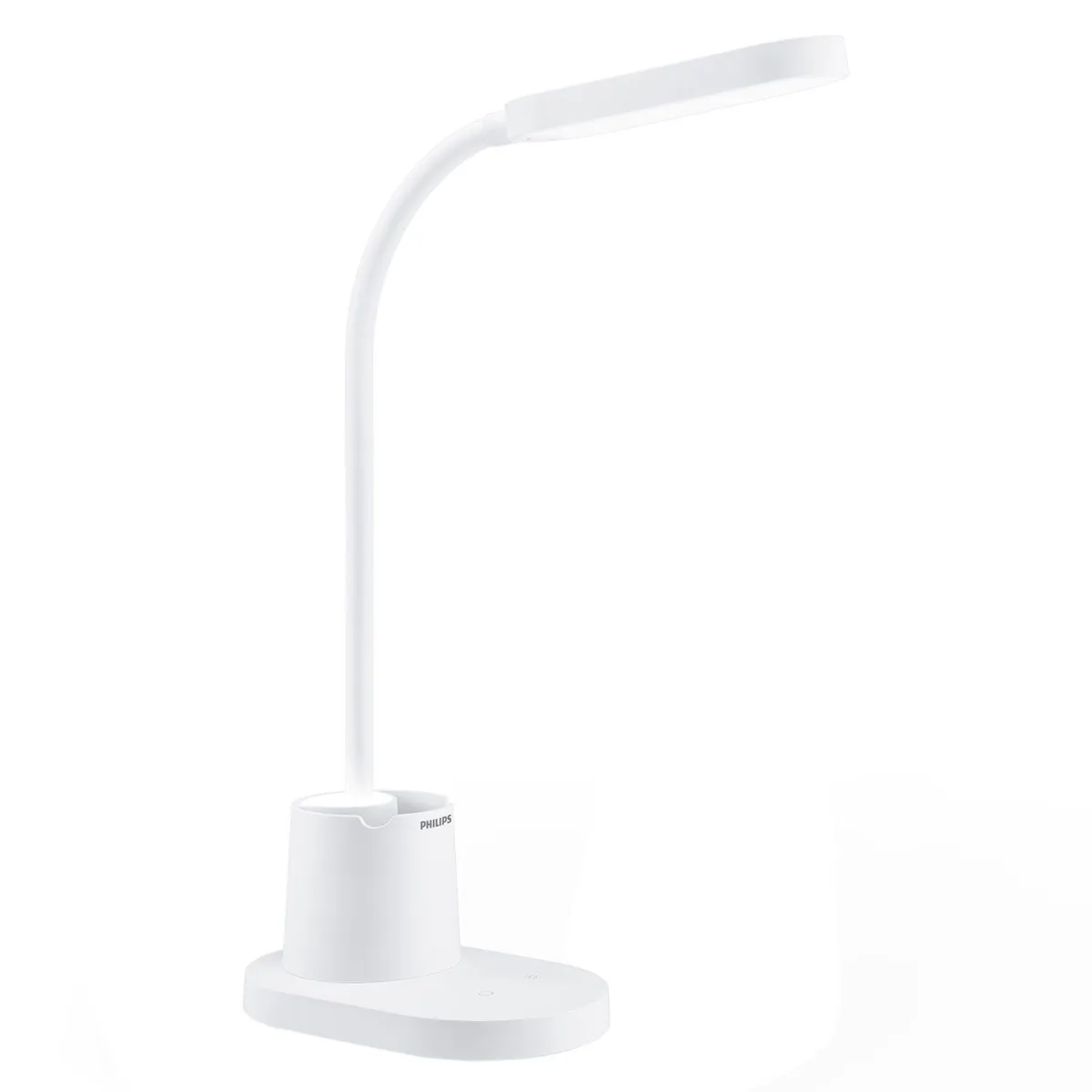 Philips Φωτιστικό Γραφείου Bucket DSK214 Με USB Λευκό