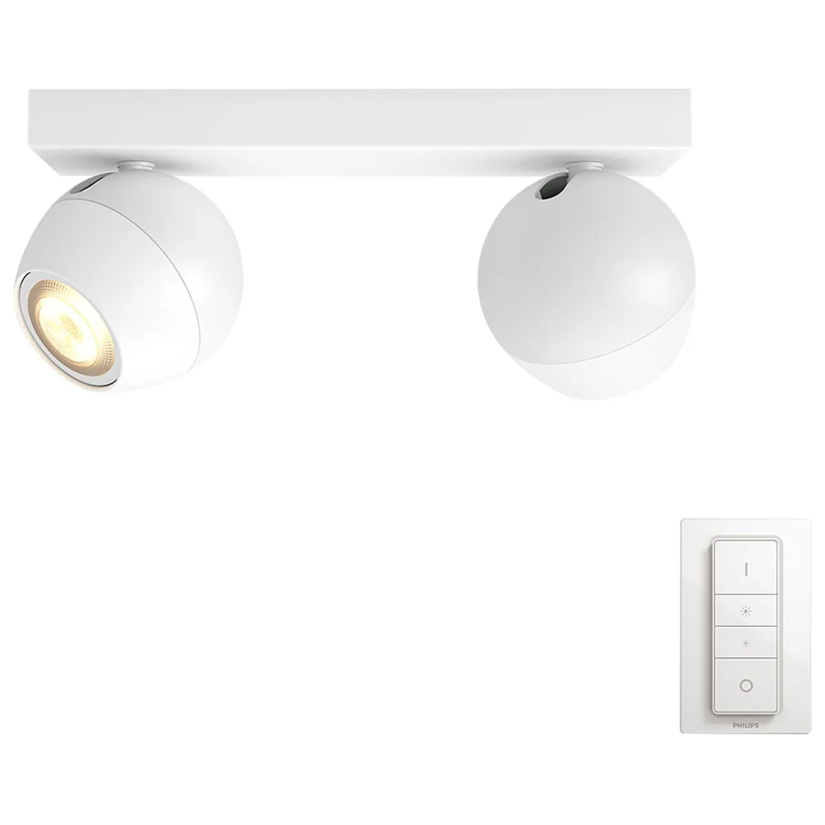 Philips Buckram Hue bar/tube white 2x5W 230V