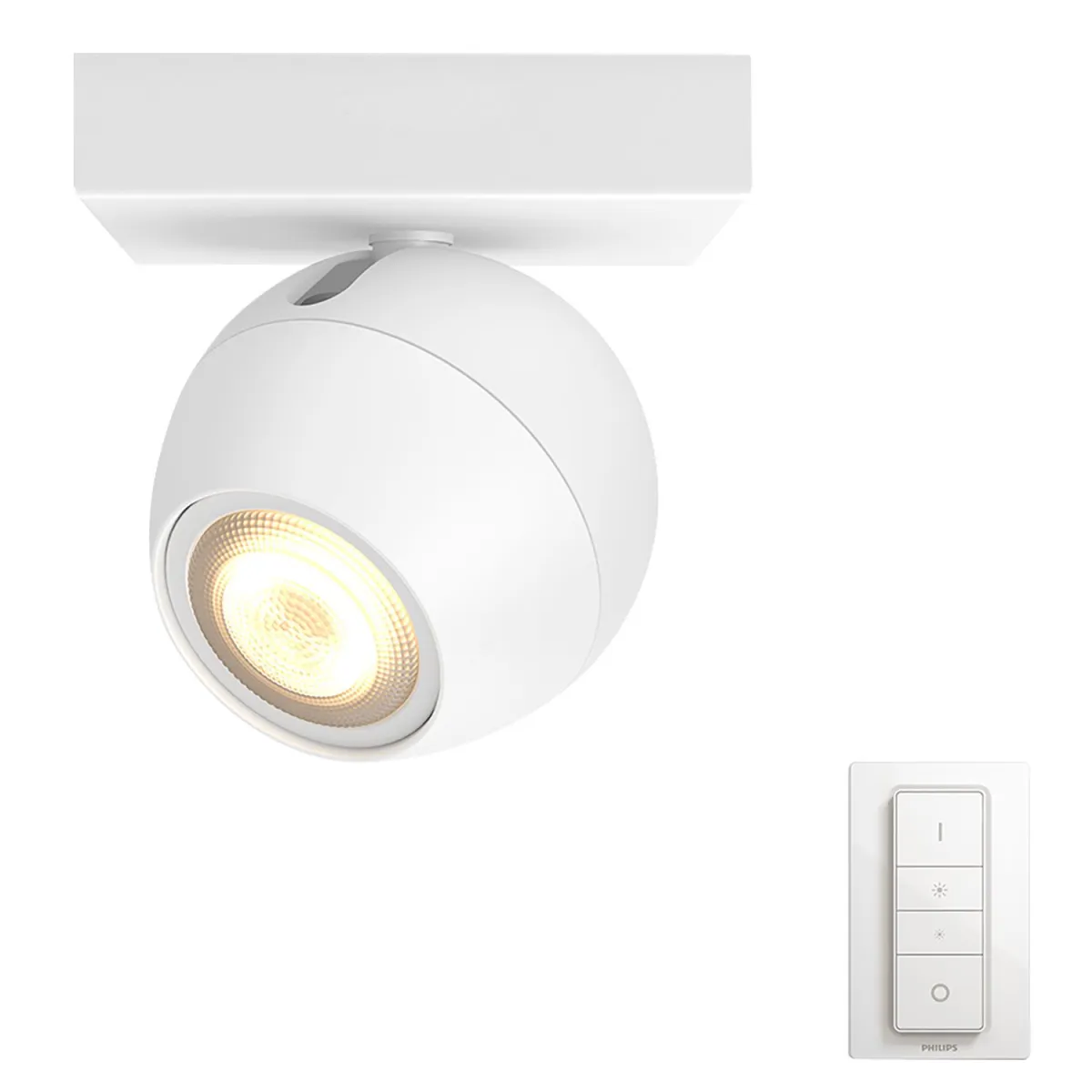 Philips Buckram Hue ext. single spot white 1x5W
