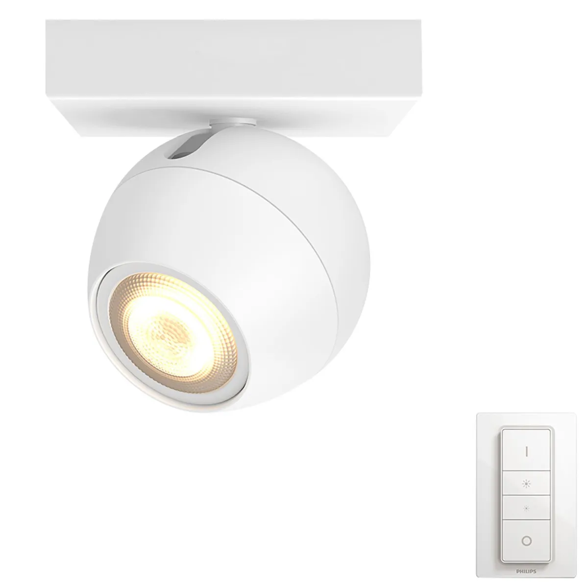 Philips Buckram Hue single spot white 1x5W 230V