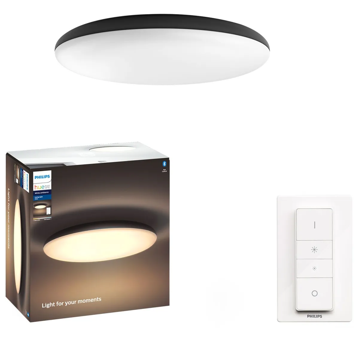 Philips Cher Hue ceiling lamp black