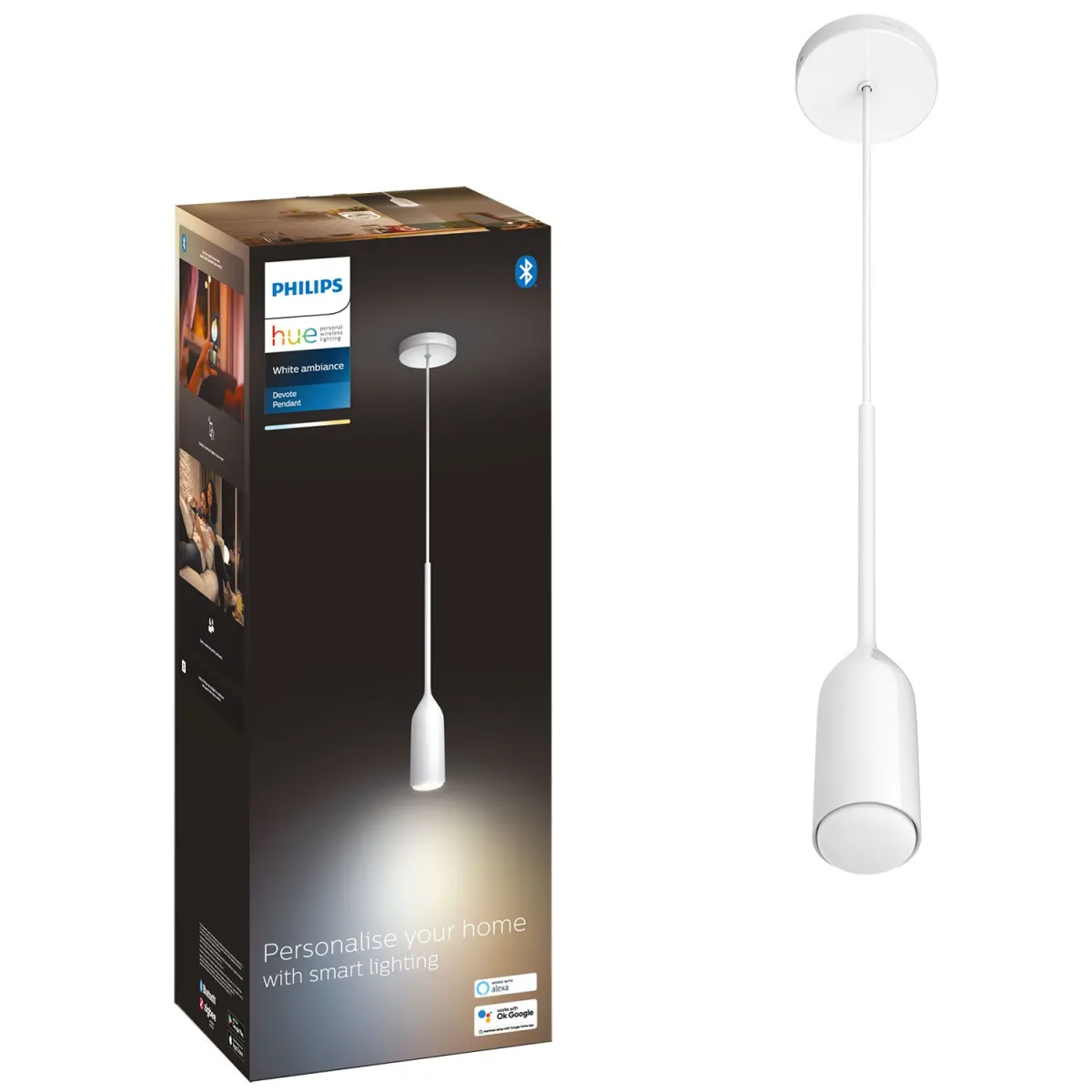 Philips Devote Hue pendant white