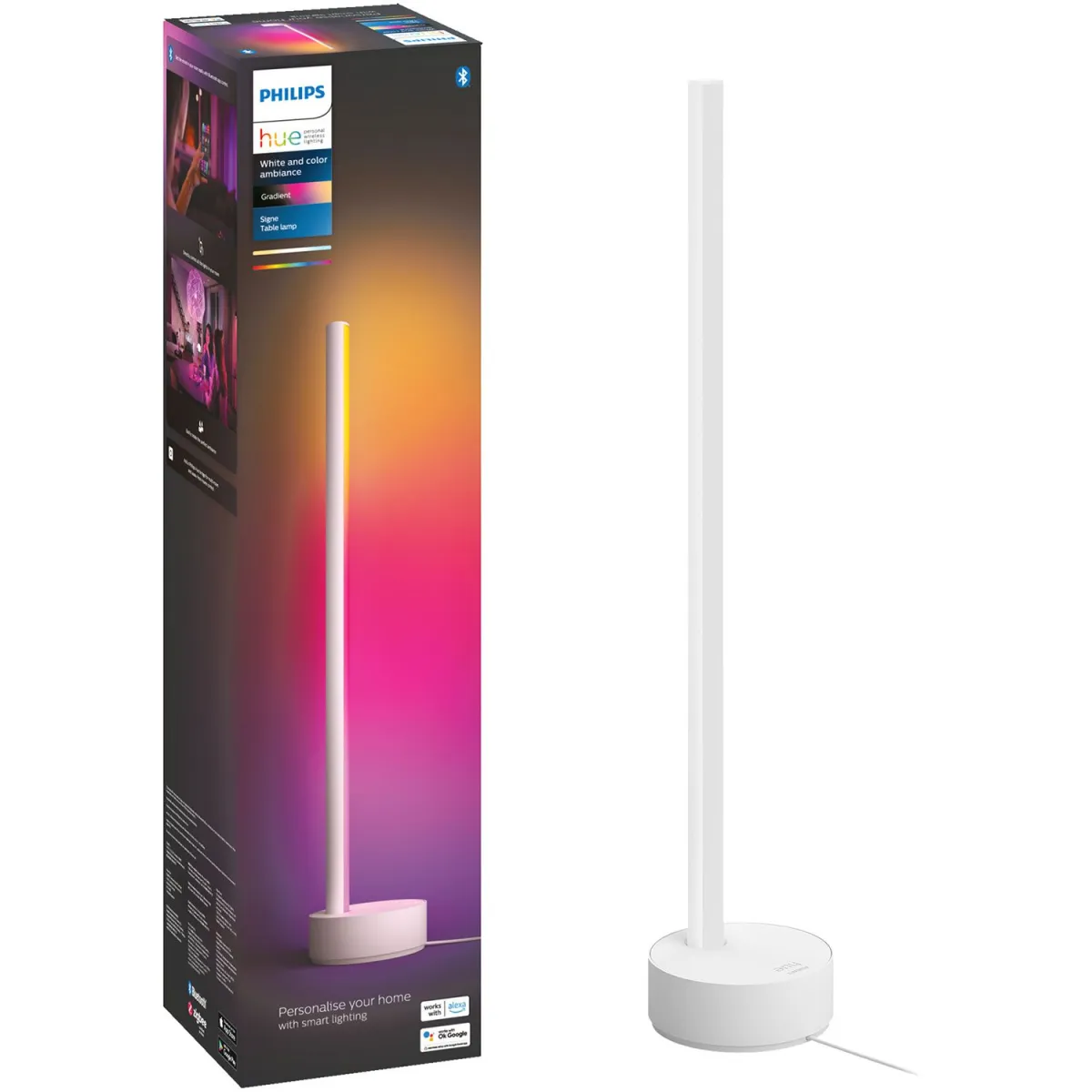 Philips Hue Gradient Signe Floor White