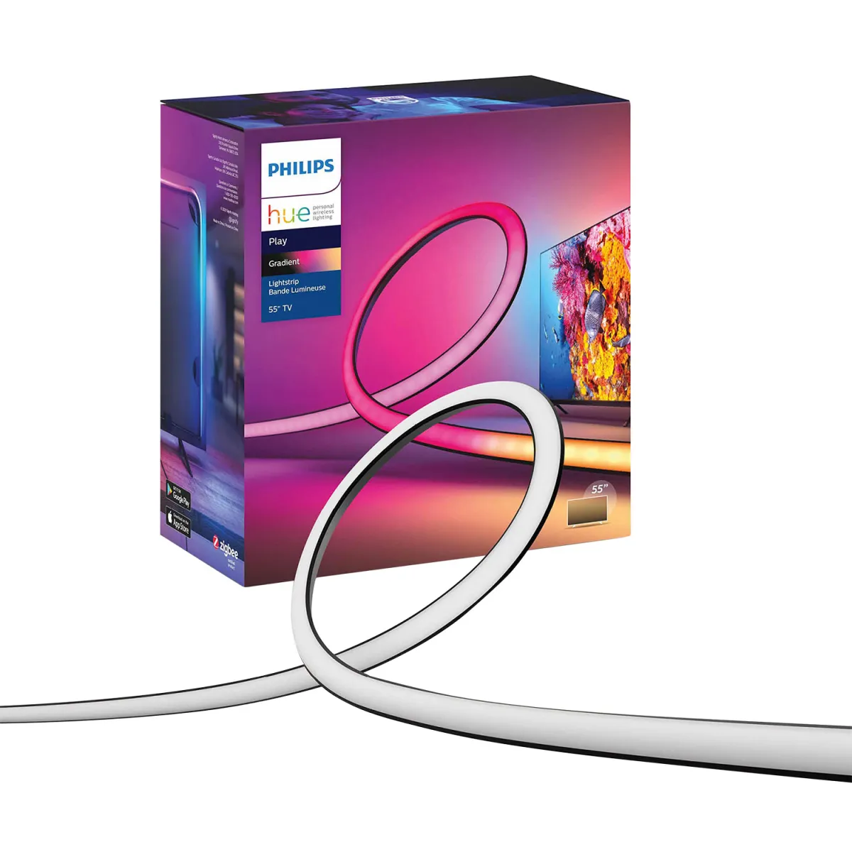 Philips Hue Lightstrip Gradient TV 55"