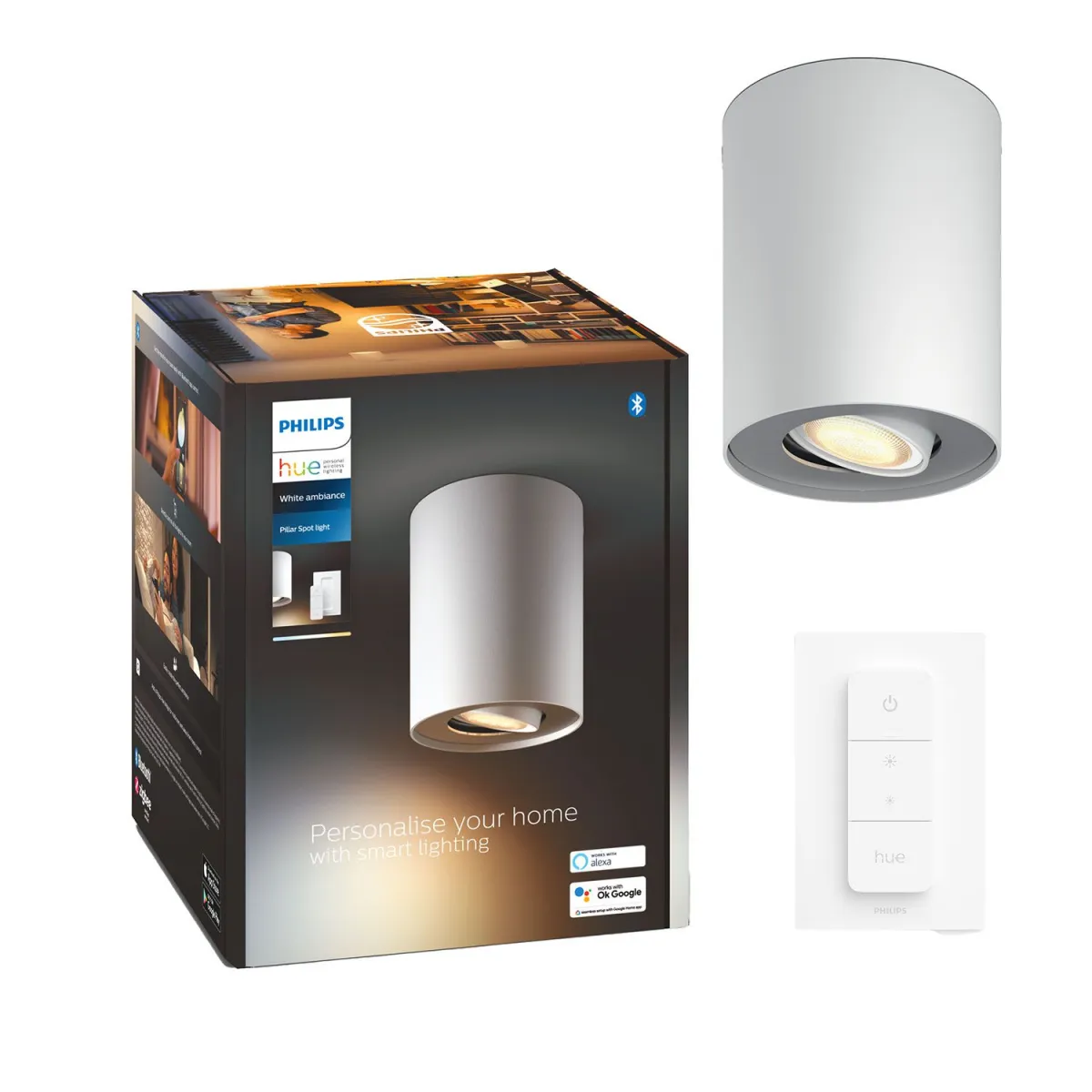 Philips Hue single spot white 1x5W 230V