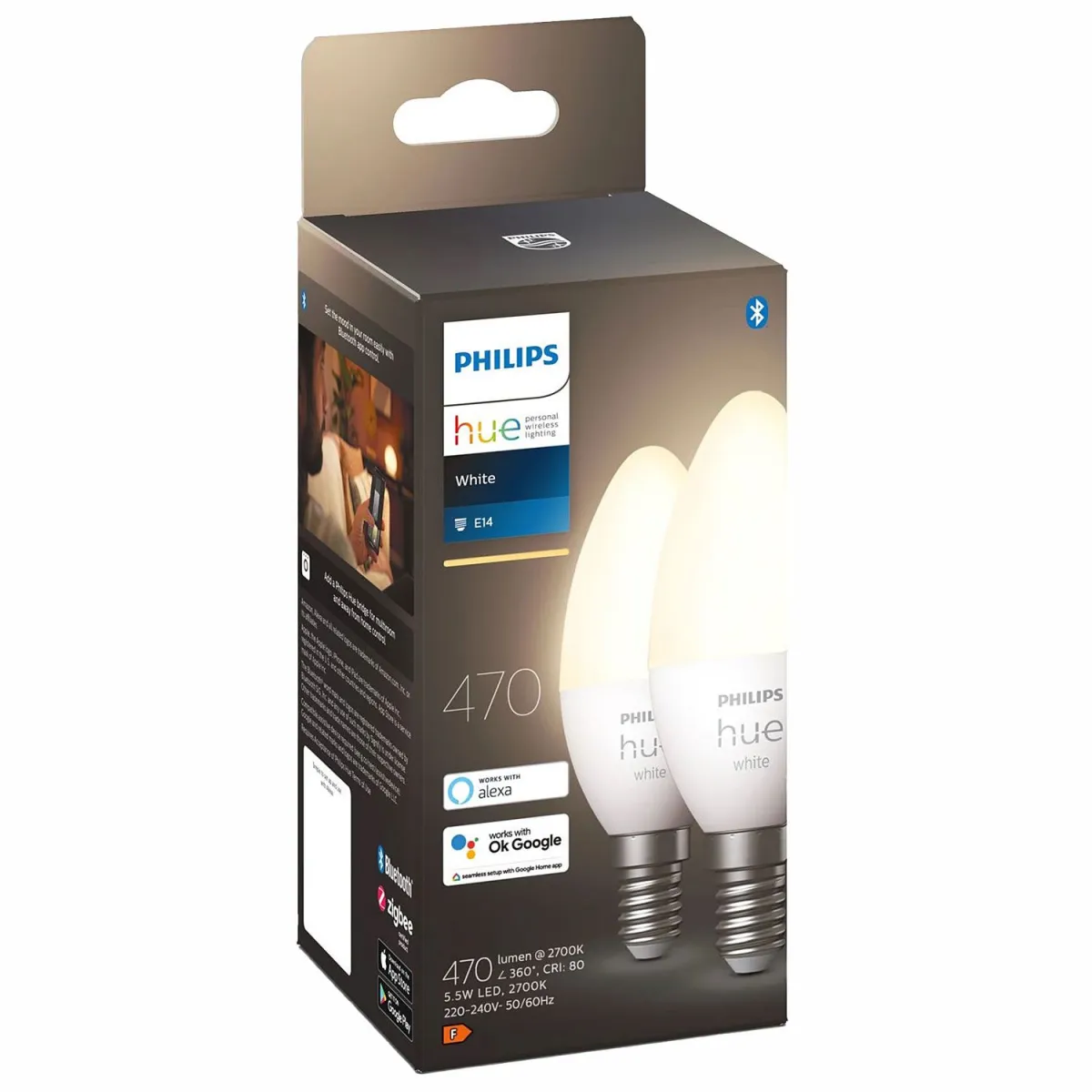 Philips Hue Smart Light Bulb 5.5w
