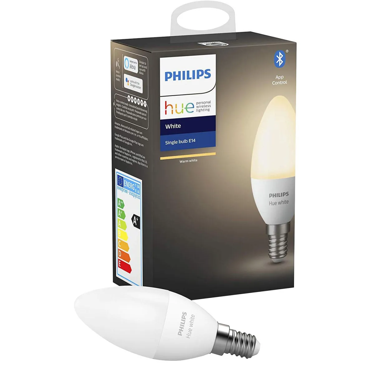 Philips Hue Smart Light Bulb B39 (White Ambiance)