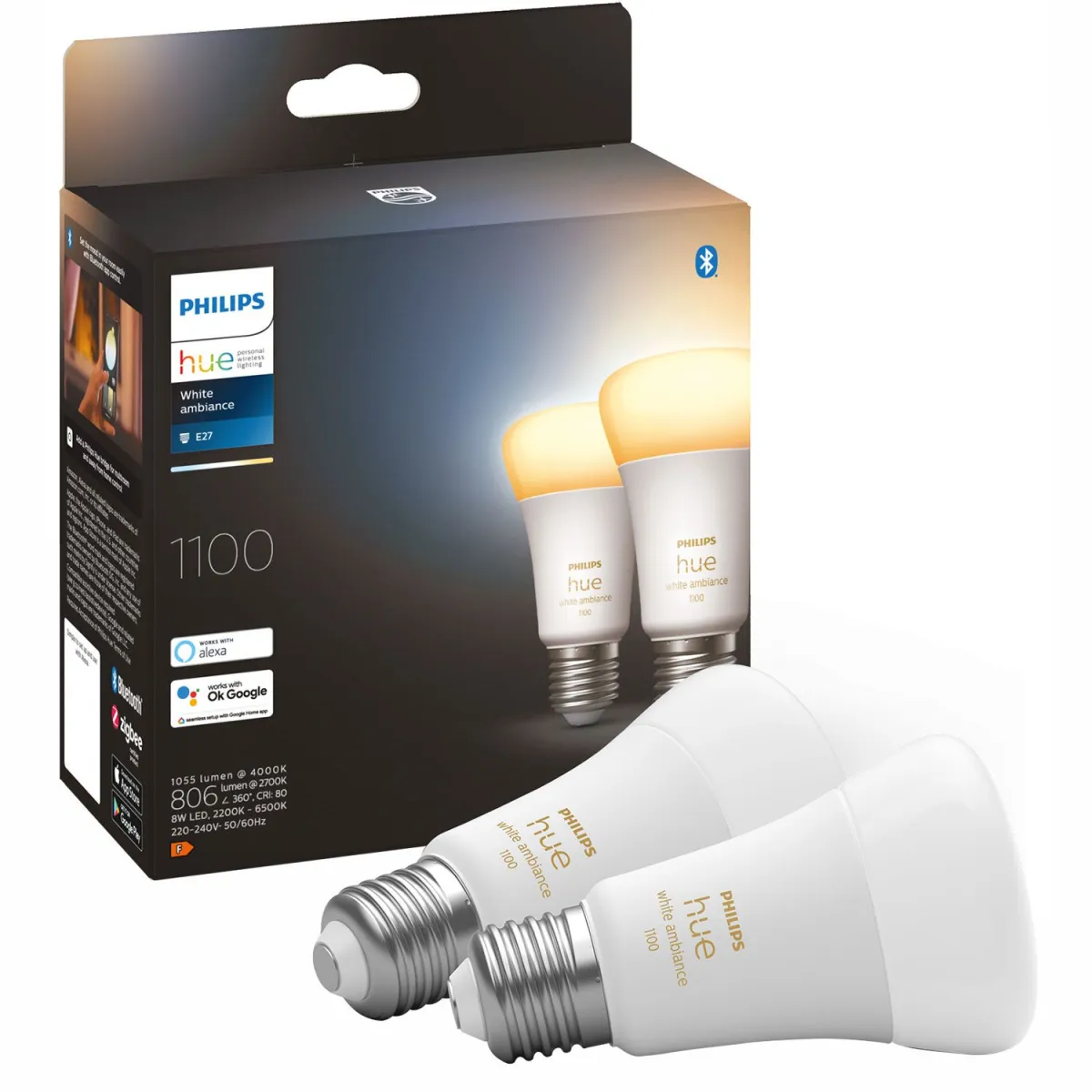 Philips Hue Smart LightBulb 8w E27