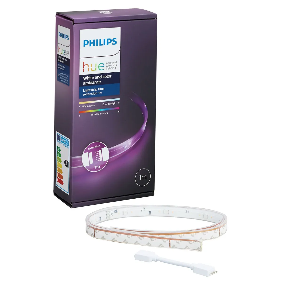 Philips Hue Smart Lightstrip Plus Extension 1M (White and Color Ambiance)