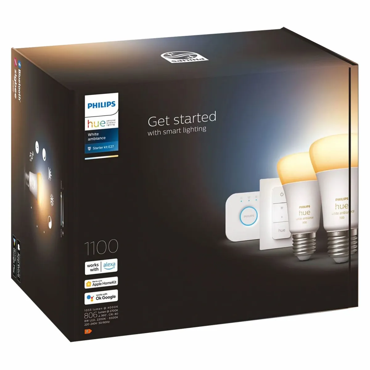 Philips Hue Wa 8W A60 E27 2 Set