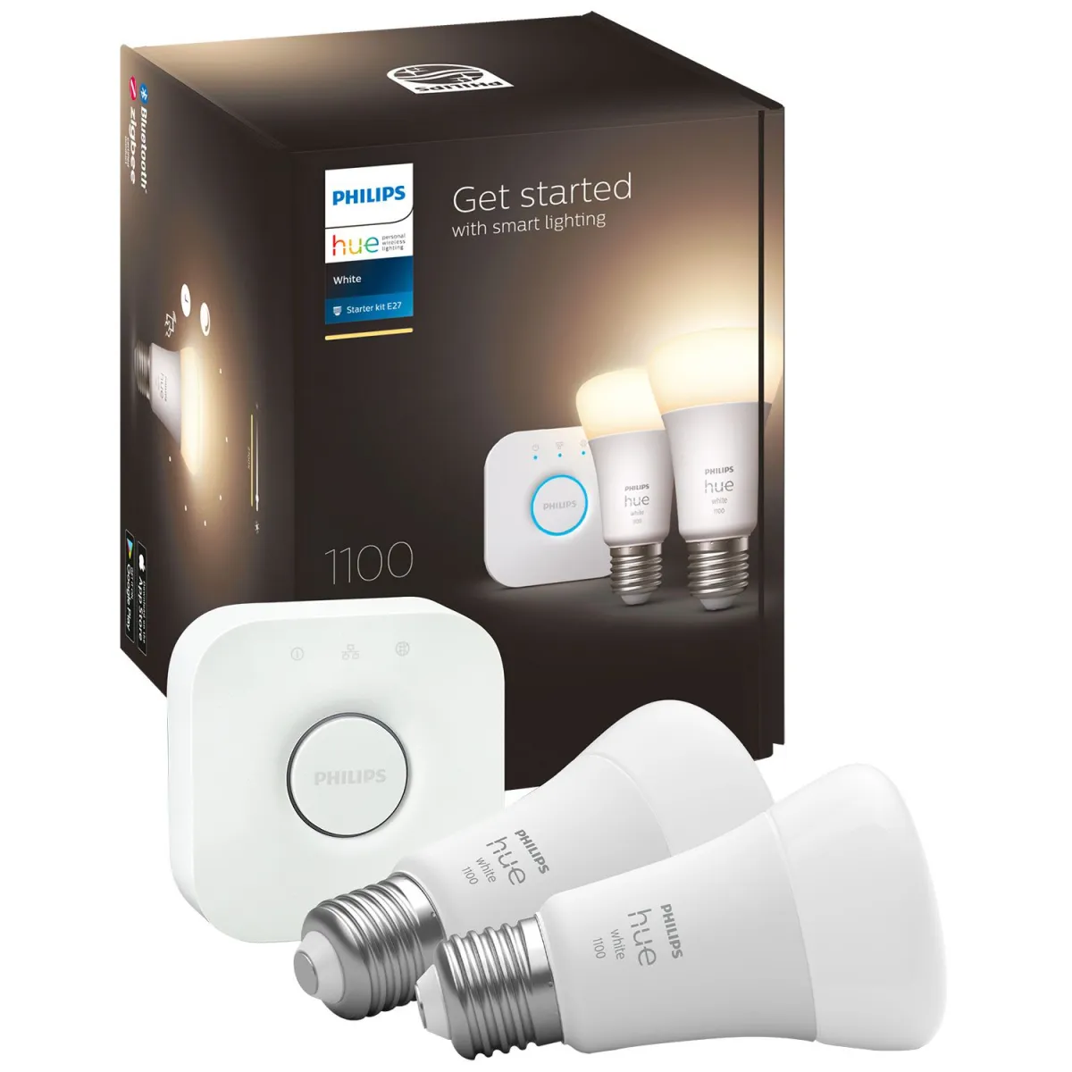 Philips HueW 9.5W A60 E27 2set EU