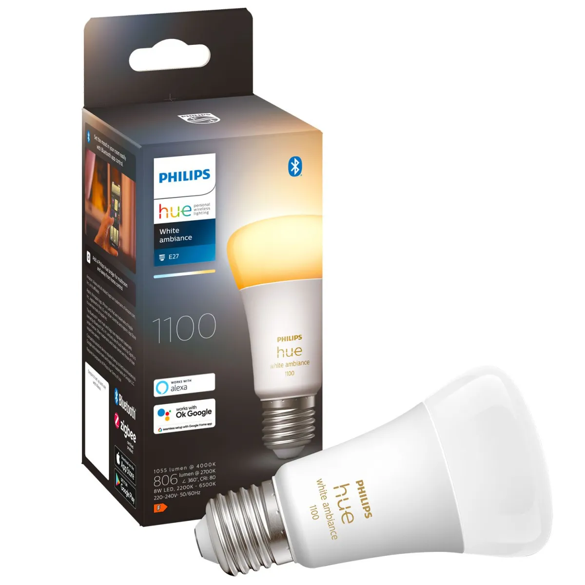 Philips HueWA 8W A60 E27 EU