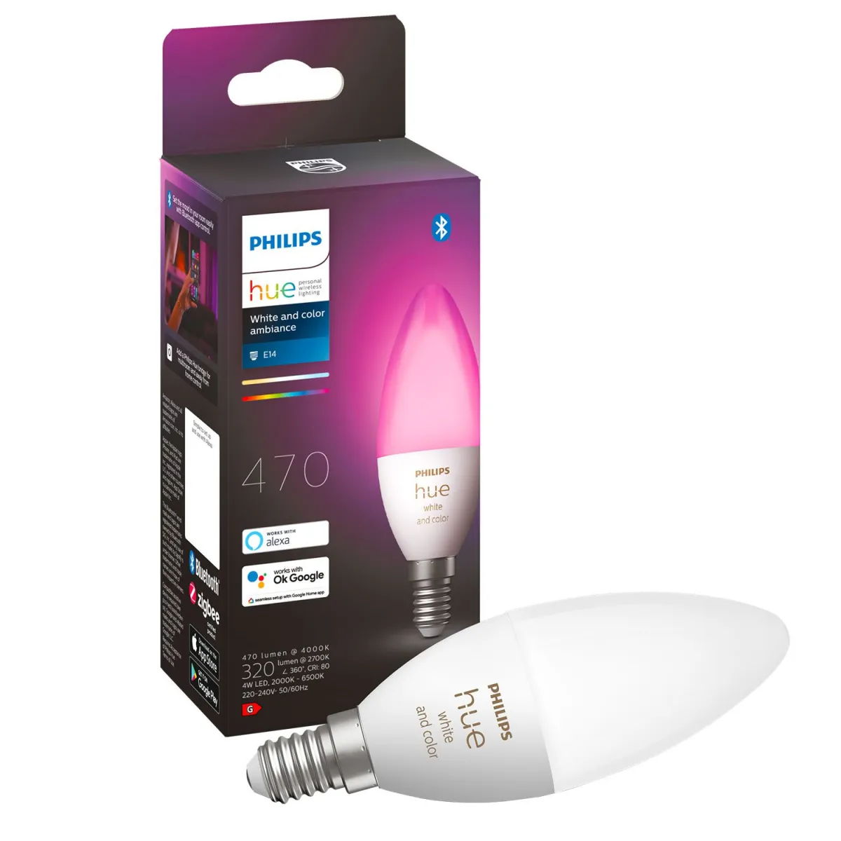 Philips HueWCA 5.3W B39 E14 EU 1p