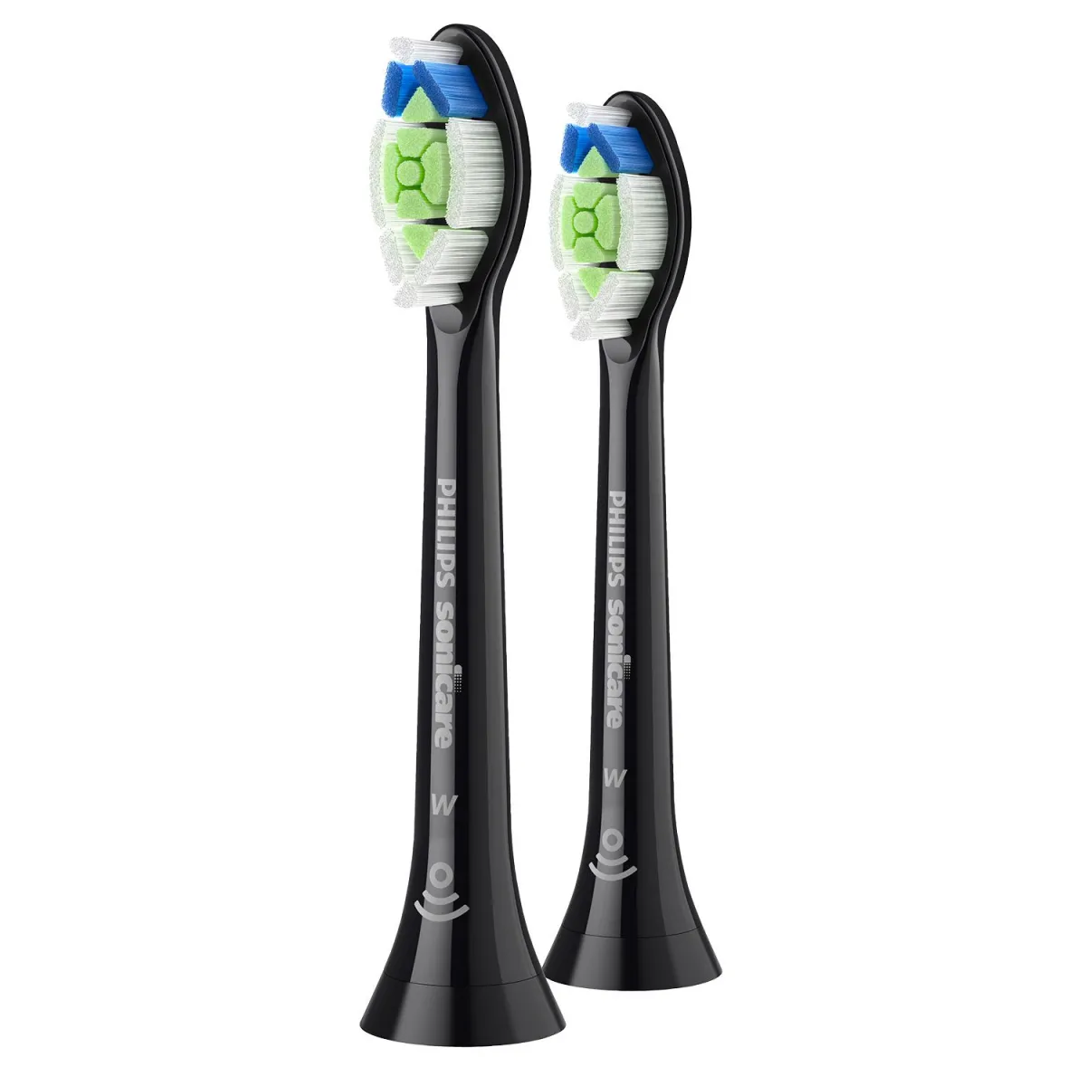 Philips Μαύρες Ανταλλακτικές Κεφαλές HX6062/88