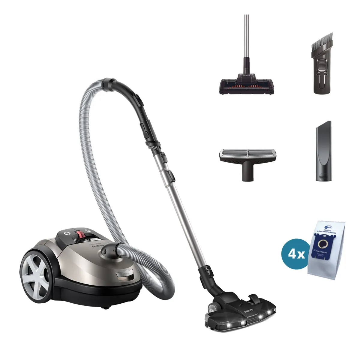 Philips Σκούπα Με Σακούλα XD8152/12