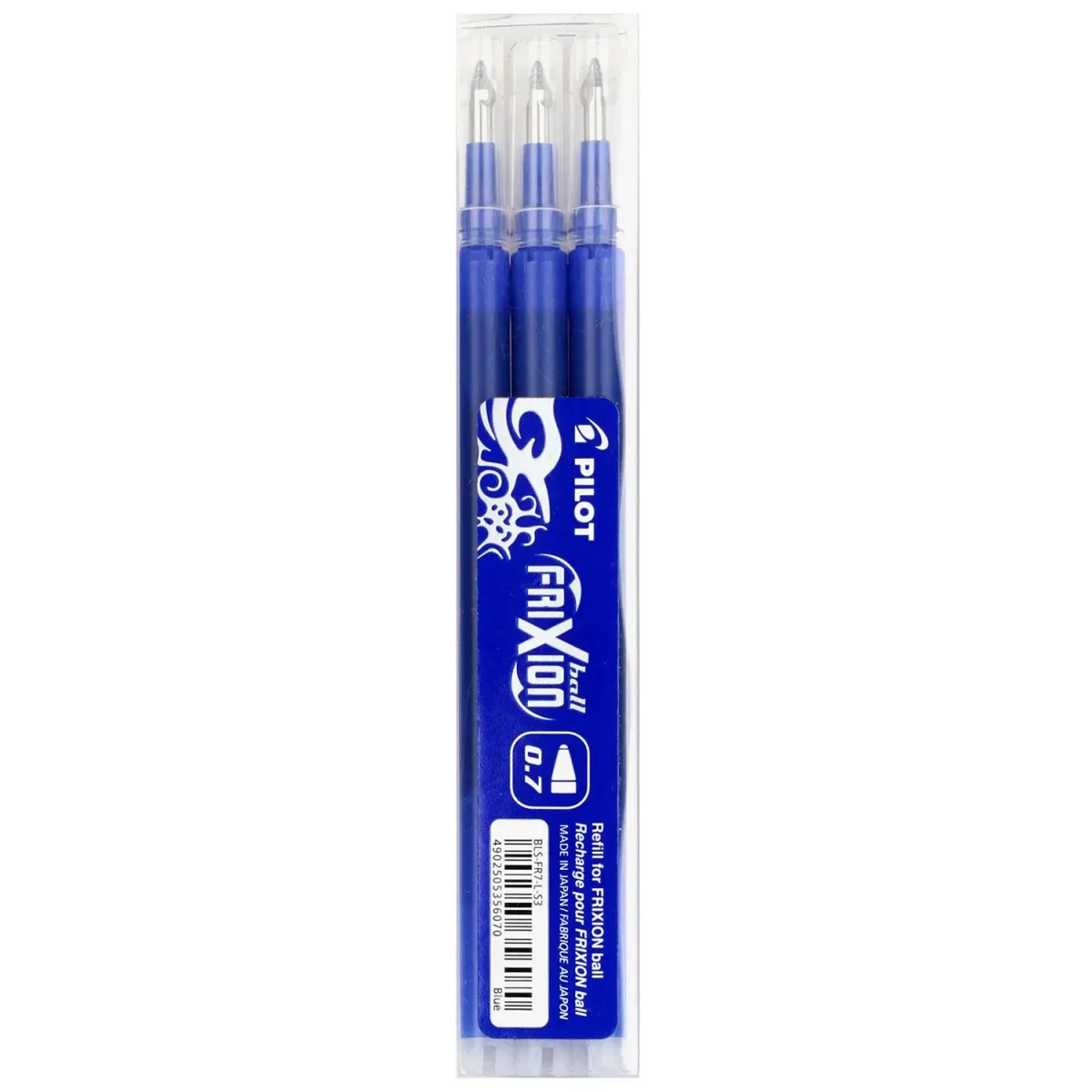 Pilot Ανταλλακτικό Μελάνι Frixion Πάχος Μύτης 0.7mm 3τεμ.