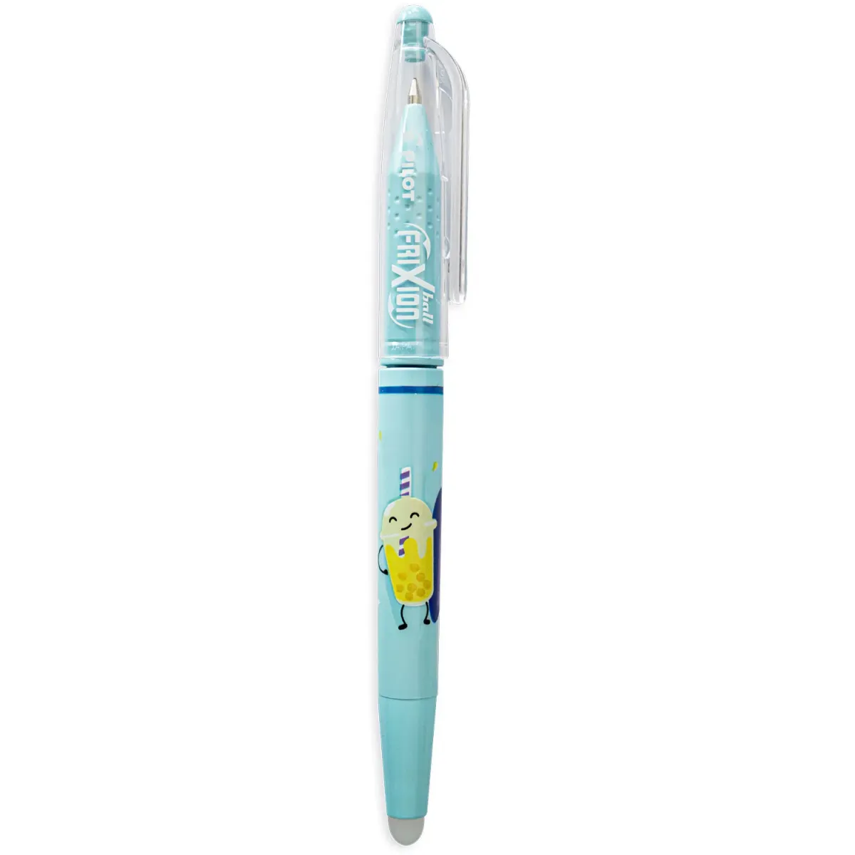 Pilot Στυλό Frixion Ball Με Κλιπ & Πάχος Μύτης 0.7mm Pool Party Pastel Blue