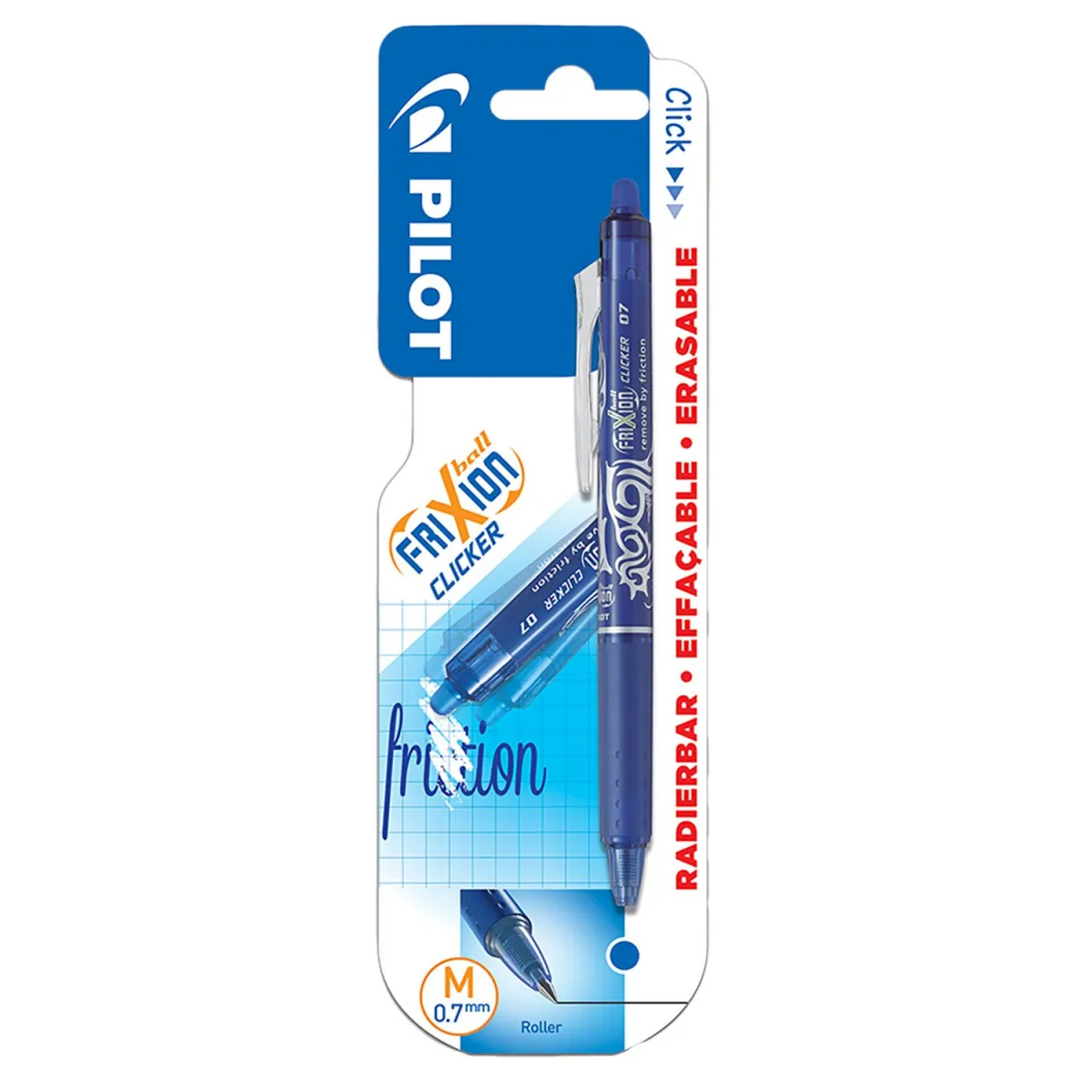 Pilot Στυλό Gel Frixion Ball Με Κλιπ & Πάχος Μύτης 0.7mm