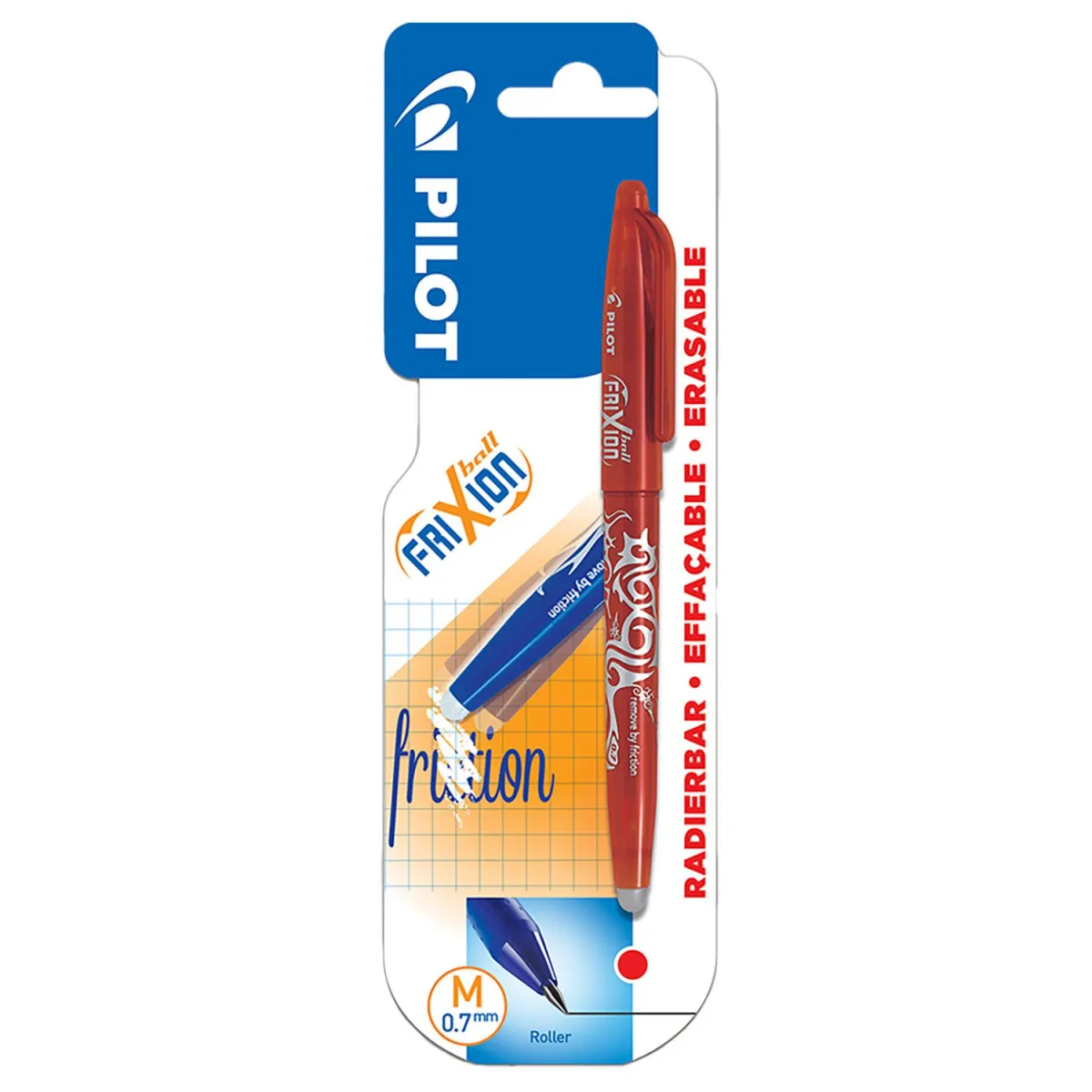 Pilot Στυλό Gel Frixion Ball Με Καπάκι & Πάχος Μύτης 0.7mm