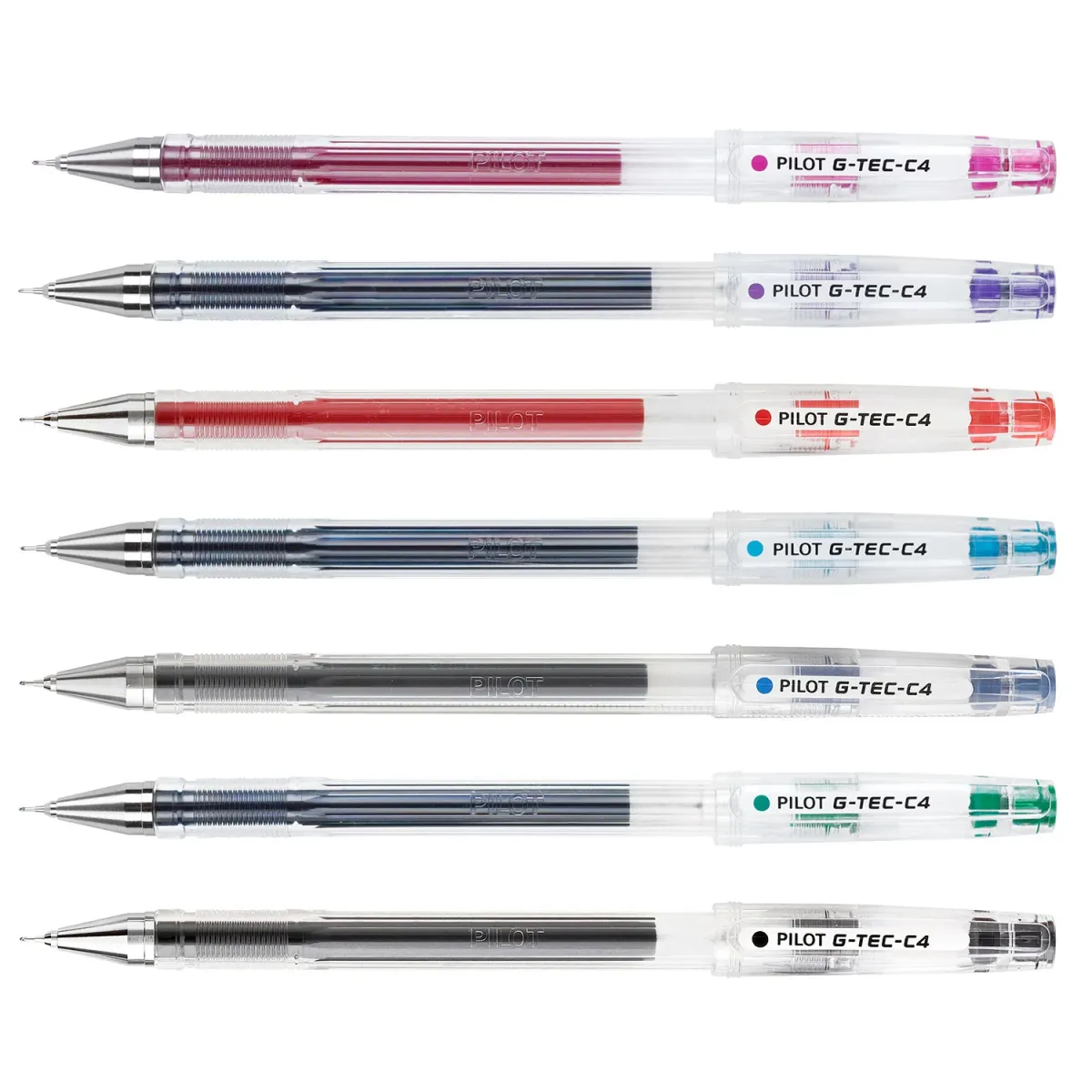 Pilot Στυλό Gel GTEC-C4 Με Κλιπ & Πάχος Μύτης 0.4mm
