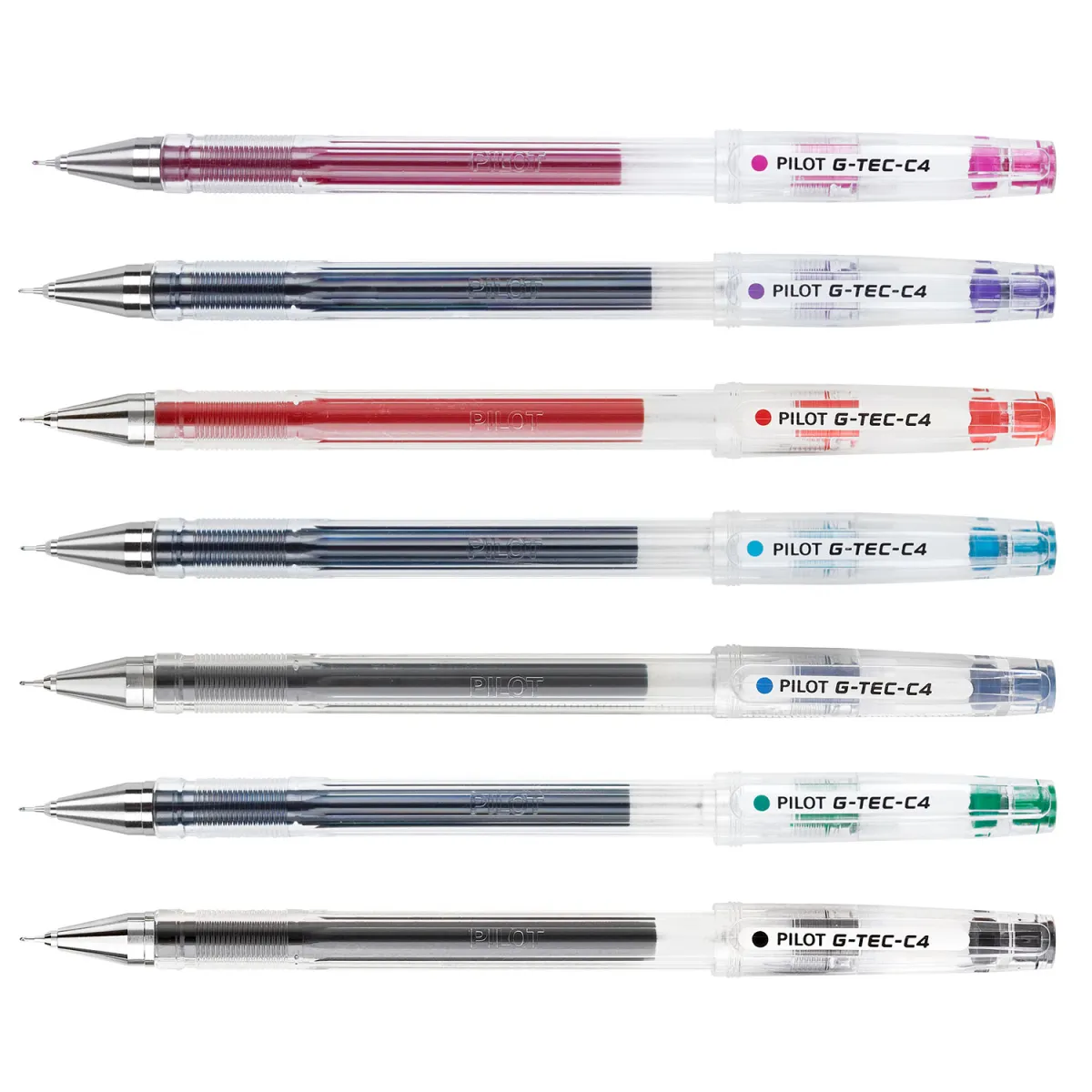 Pilot Στυλό Gel GTEC-C4 Με Κλιπ & Πάχος Μύτης 0.4mm