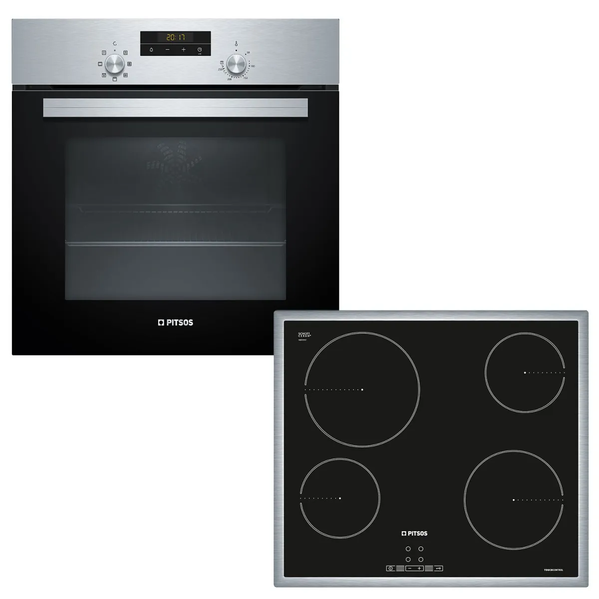 Pitsos PH10M40X1 + CRE645S06 Σετ εντοιχισμού
