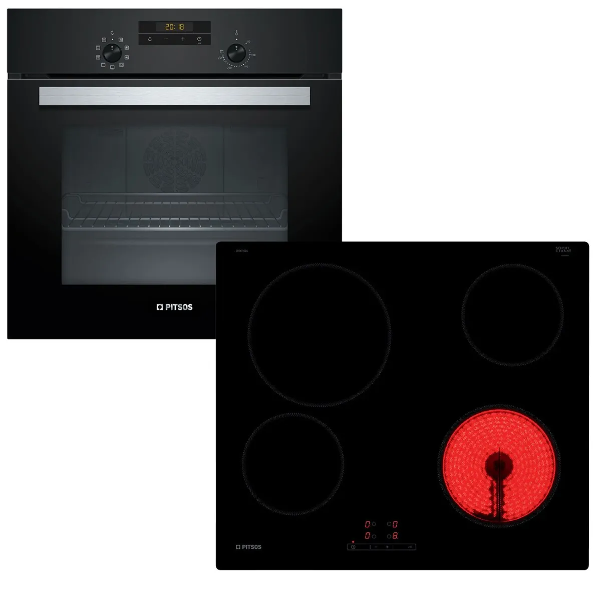 Pitsos PH12M41B0 & CRE611S06 Σετ εντοιχισμού