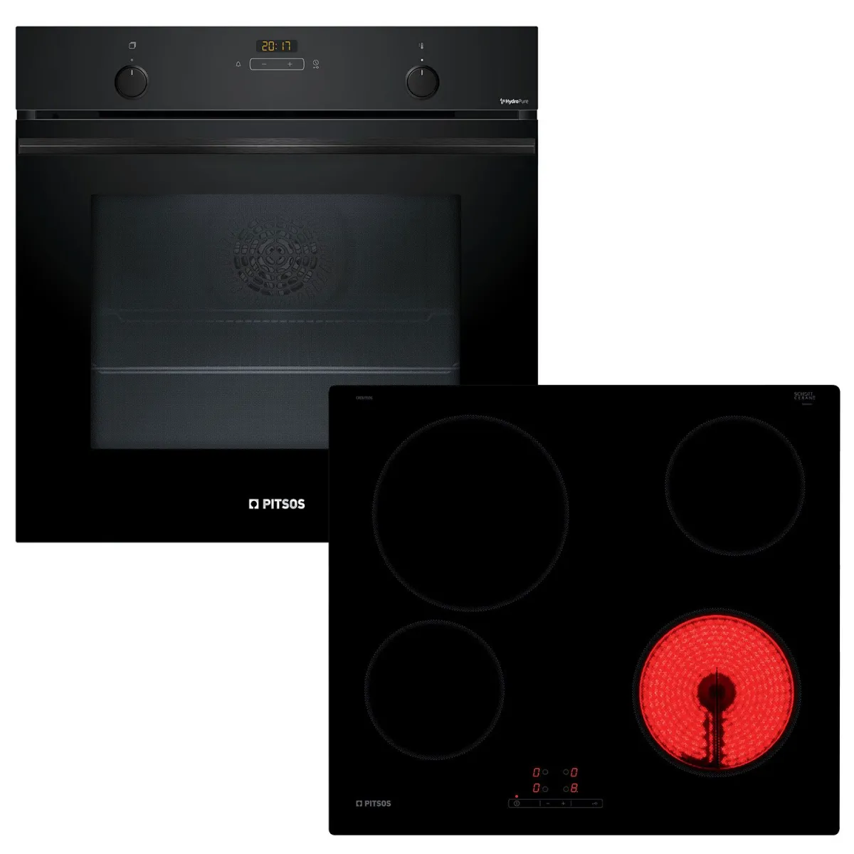 Pitsos PH33M40B3 + CRE611S06 Σετ εντοιχισμού