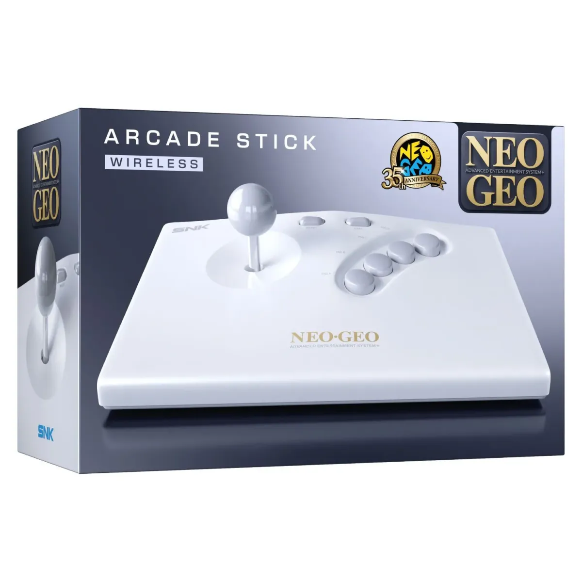 PLAION NEOGEO AES+ Arcade Stick White