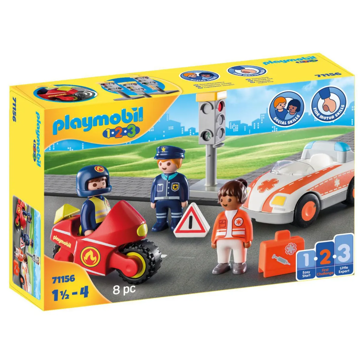 playmobil 1·2·3 Καθημερινοί Ήρωες 71156