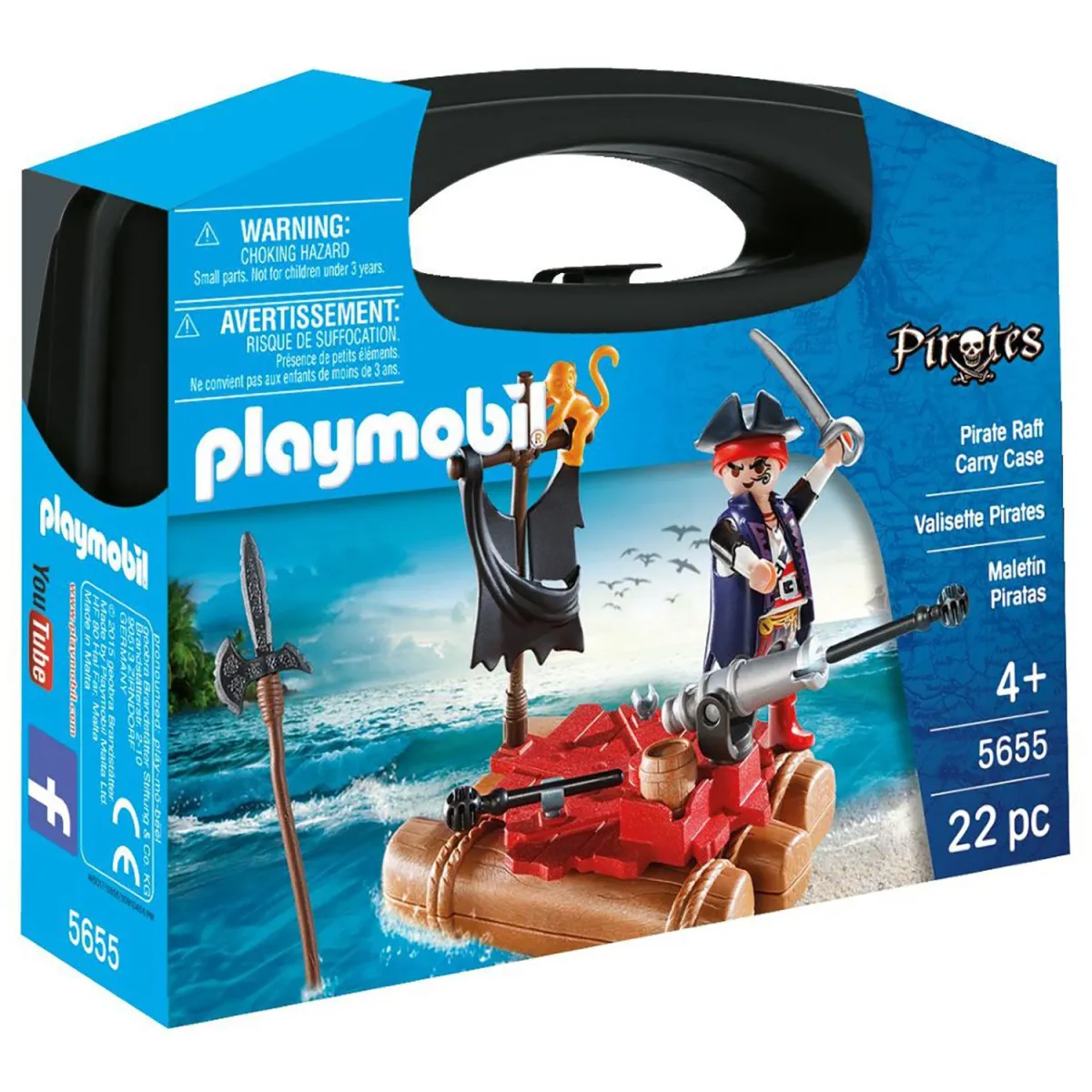 playmobil 5655 Βαλιτσάκι Πειρατής Με Σχεδία