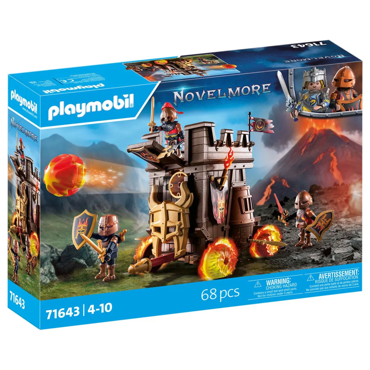 playmobil 71643 Πολιορκητικός πύργος του Burnham