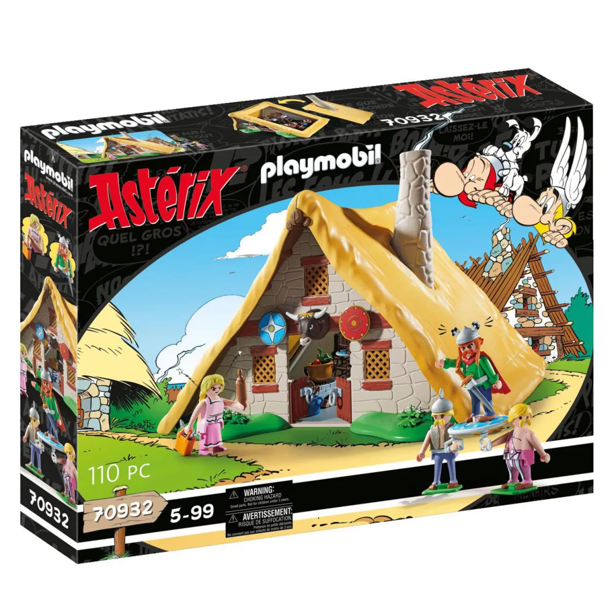 playmobil Asterix Η Καλύβα του Αρχηγού Μαζεστίξ 70932