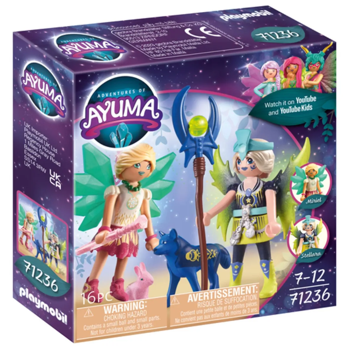 playmobil Ayuma Crystal & Moon Fairy Μαγικά Ζωάκια 71236