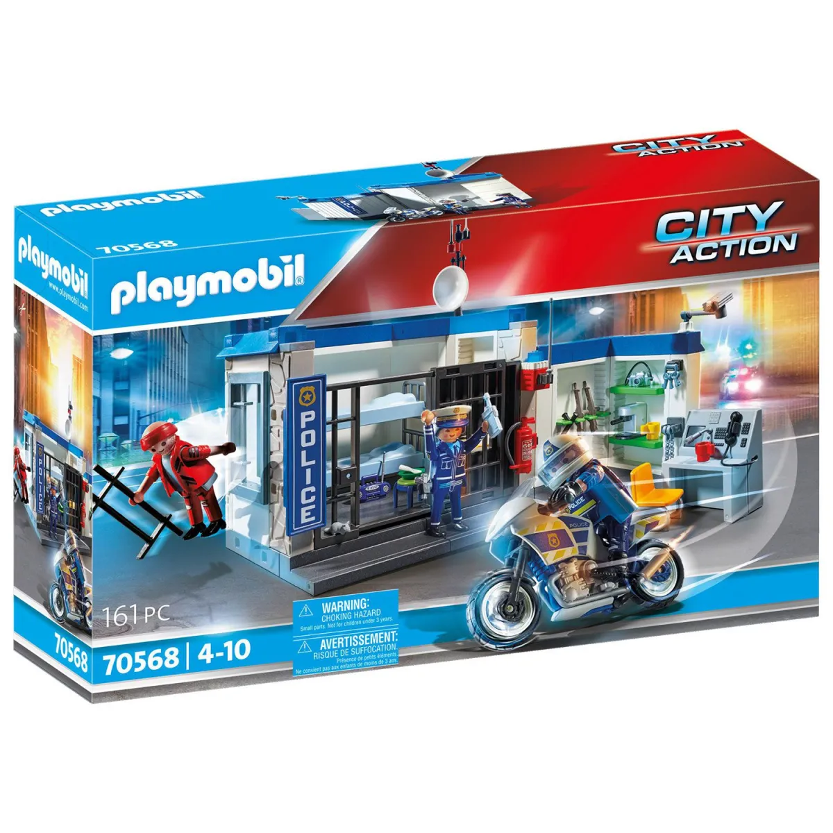 playmobil City Action Αστυνομικό Τμήμα 70568