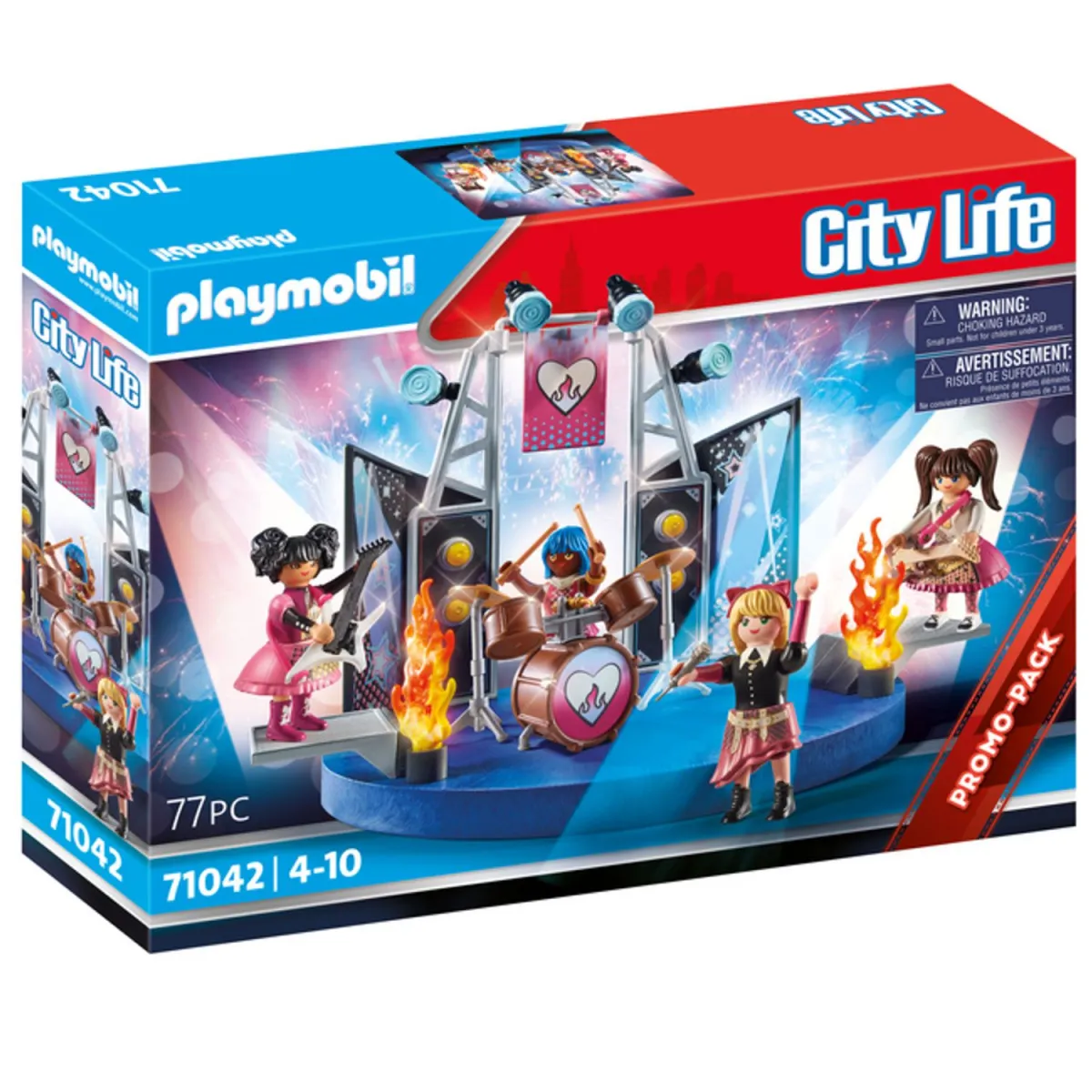 playmobil City Life Μουσικό Συγκρότημα 71042