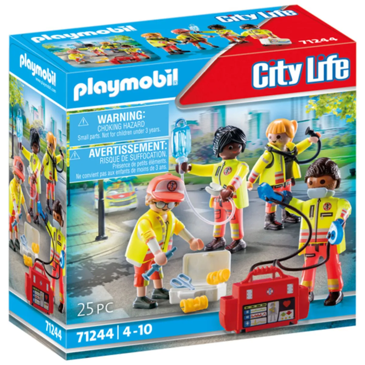 playmobil City Life Ομάδα Διάσωσης 71244