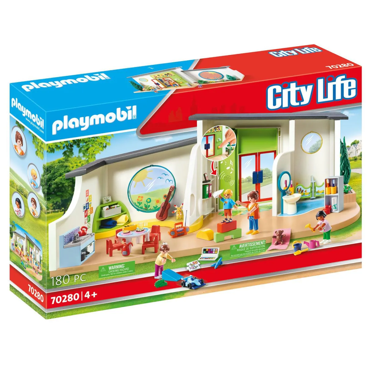 playmobil City Life Νηπιαγωγείο "Ουράνιο Τόξο" 70280