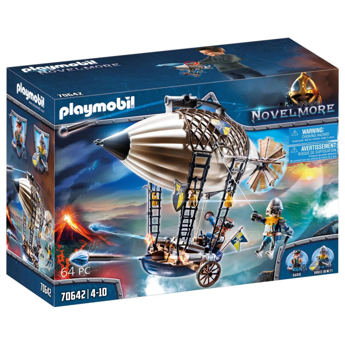 playmobil Novelmore Ζέπελιν του Novelmore 70642