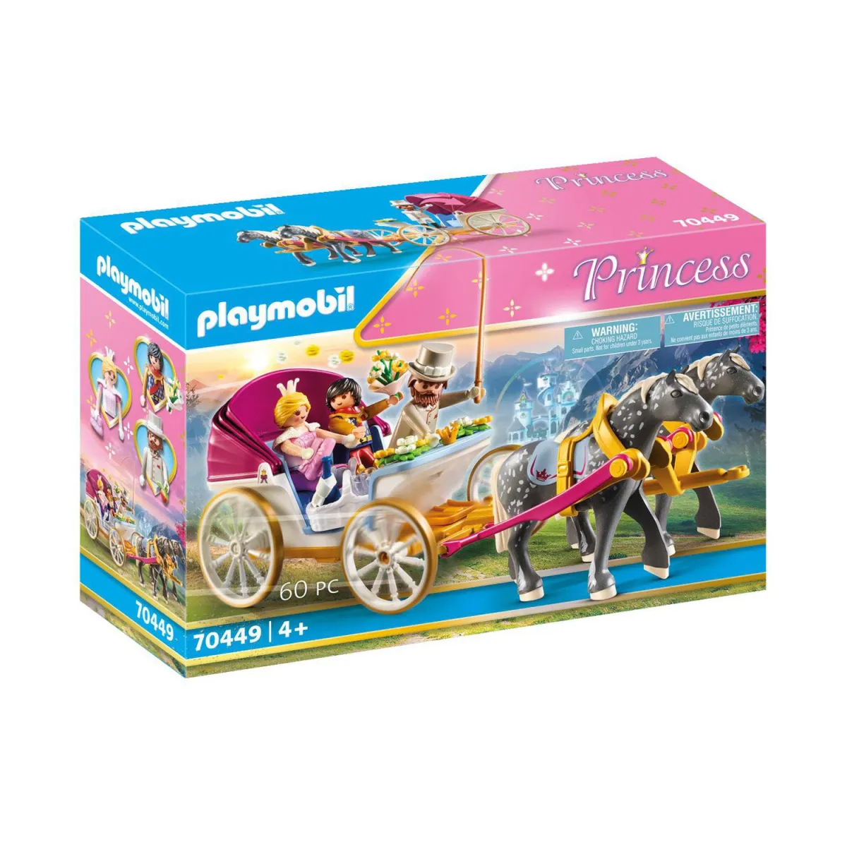 playmobil Princess Πριγκιπική Άμαξα 70449