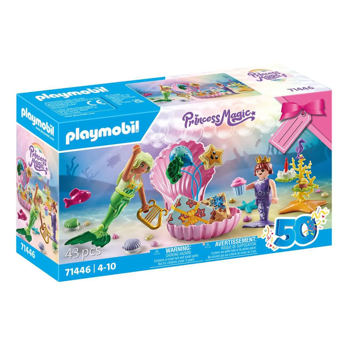Playmobil Princess Magic Πάρτυ Γενεθλίων Με Γοργόνες 71446