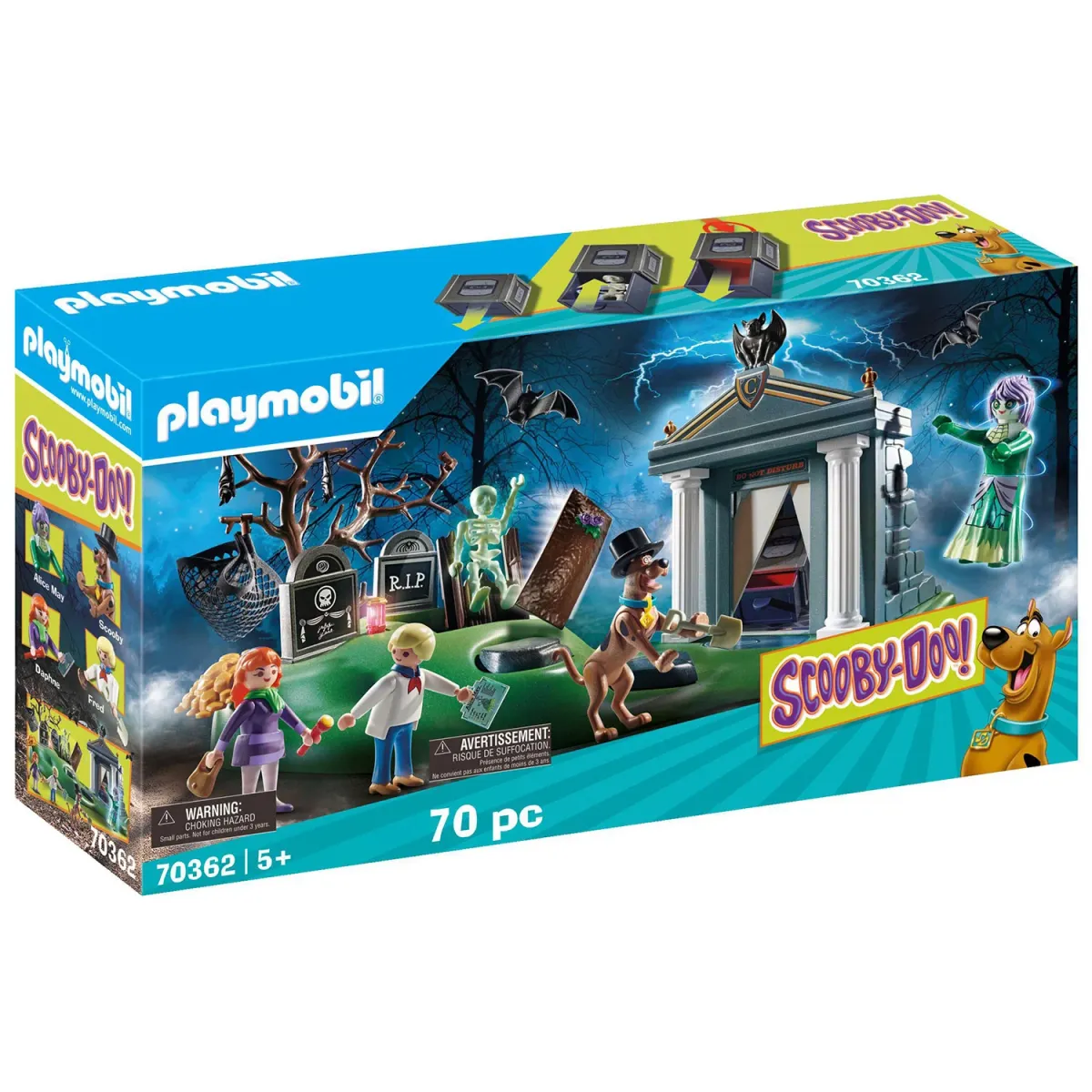 playmobil Scooby Doo SCOOBY-DOO! Περιπέτεια στο Νεκροταφείο 70362