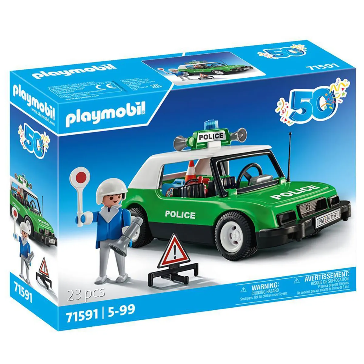Playmobil Vintage Περιπολικό 71591