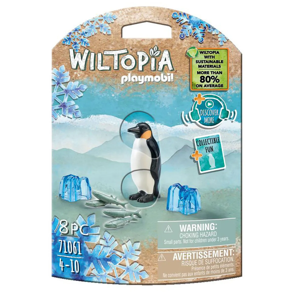 playmobil Wiltopia Αυτοκρατορικός Πιγκουίνος 71061