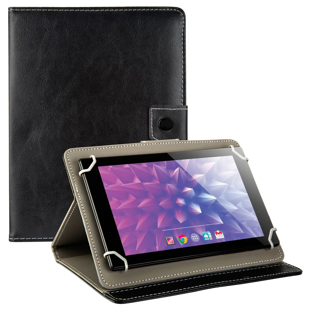 Θήκη pokeit Universal Book Cover για tablet 8" Μαύρη